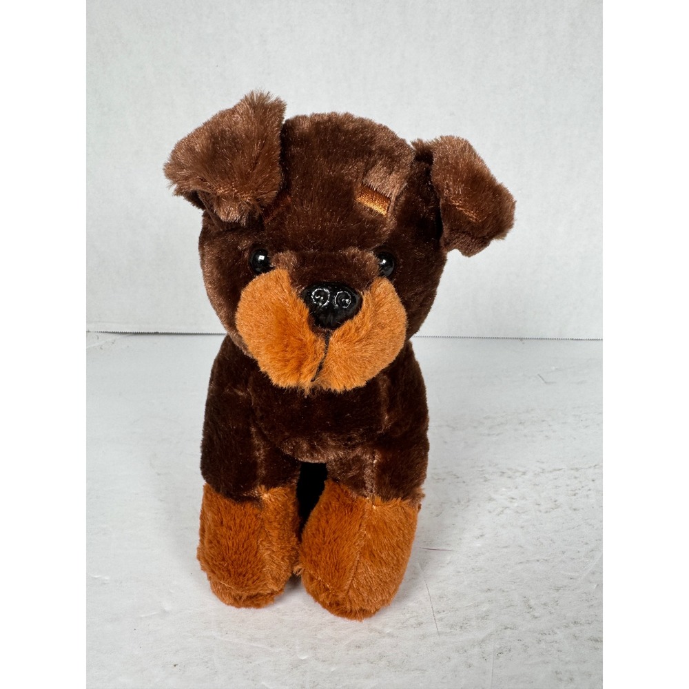 Jax Limited‎ Edition Habitat Dog Brown Puppy Plush Stuffed Animal PA-100084 8"